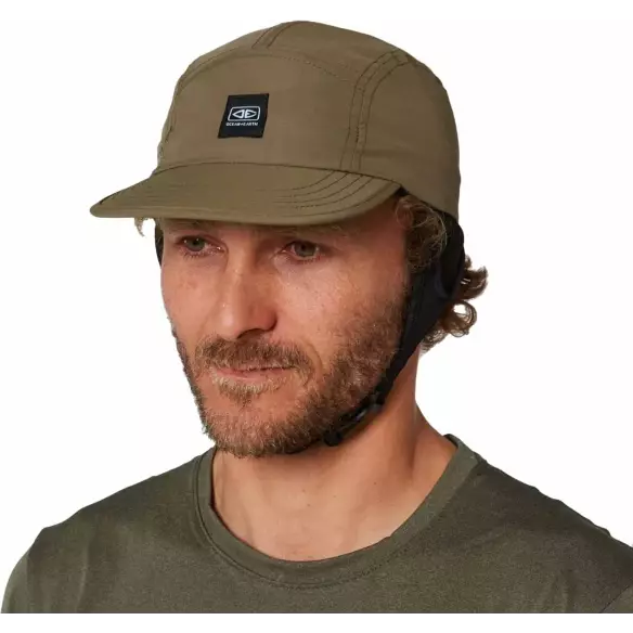 Boné Ocean & Earth Indo 5 Panel Surf Cap Olive