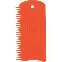 Schraper, paraffine, Ocean & Aarde Bender wax comb Red