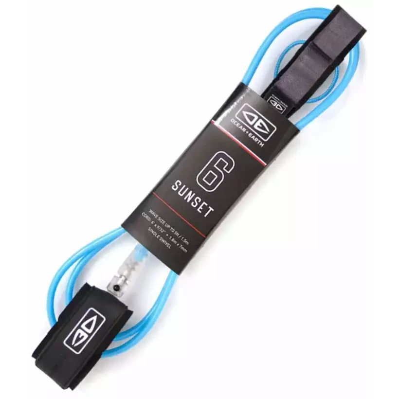 Surf Leash Ocean & Earth Diamond Flex Sunset Blue