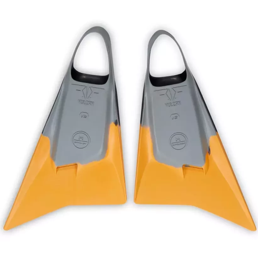 Palmes de bodyboard Pride Vulcan V2 Dark Grey/Spectra/Light Grey