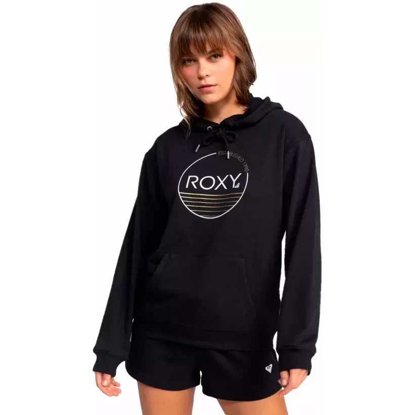 Sweatshirt Roxy Surf Stoked Anthracite