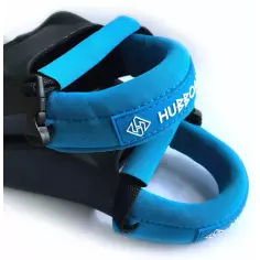 Leash de palmes Hubboards Deluxe Fin Tethers Blue