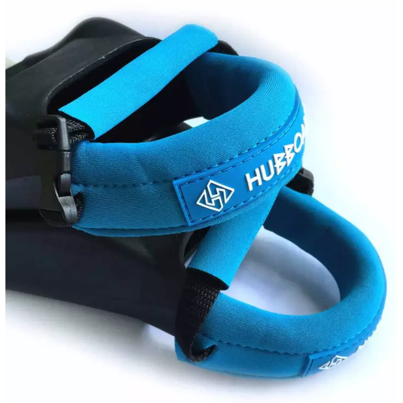 Unterliegt flossen Hubboards Deluxe Fin Tethers Blue