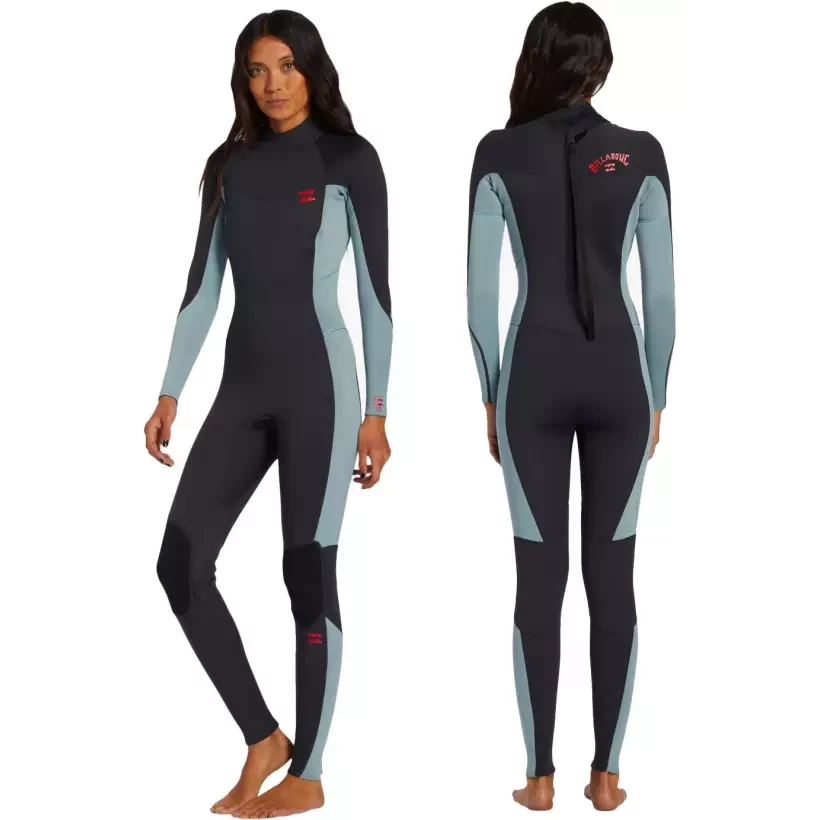 Traje neopreno Billabong Foil women 4/3mm BZ Washed Black