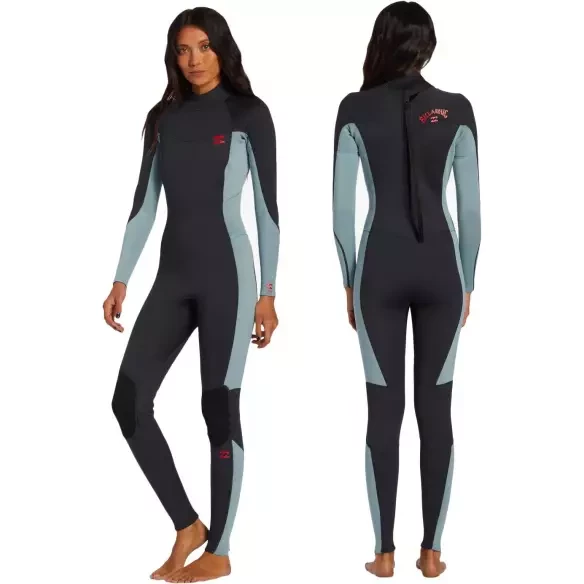 Neopren von Billabong Foil women 4/3mm BZ Washed Black