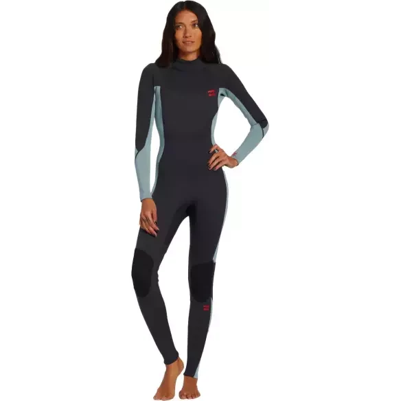 Traje neopreno Billabong Foil women 4/3mm BZ Washed Black