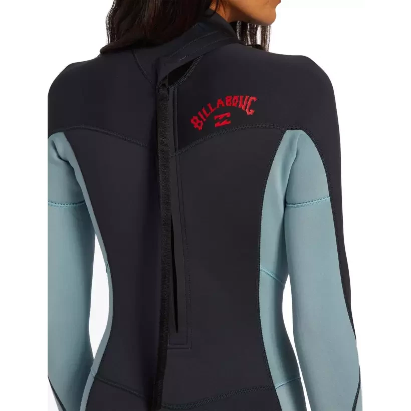Fato Surf Billabong Foil women 4/3mm BZ Washed Black