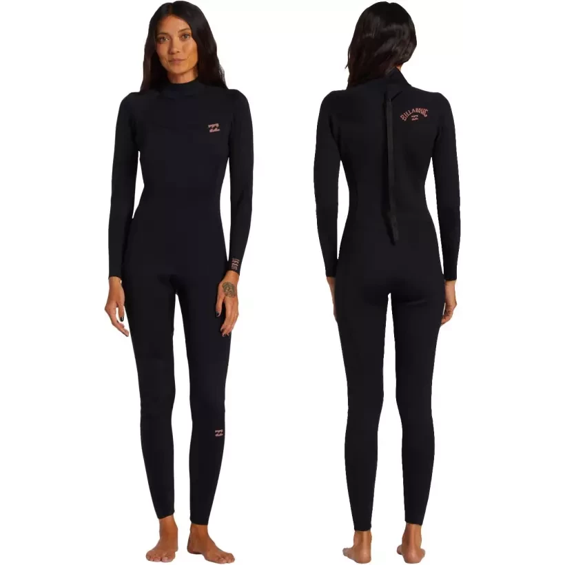Fato Surf Billabong Foil women 4/3mm BZ Black
