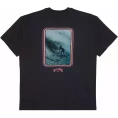 T-Shirt Van Billabong Collision Washed Black 2
