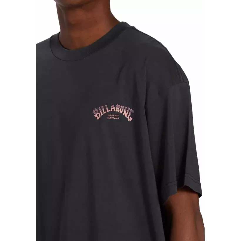 T-Shirt Billabong Collision Washed Black