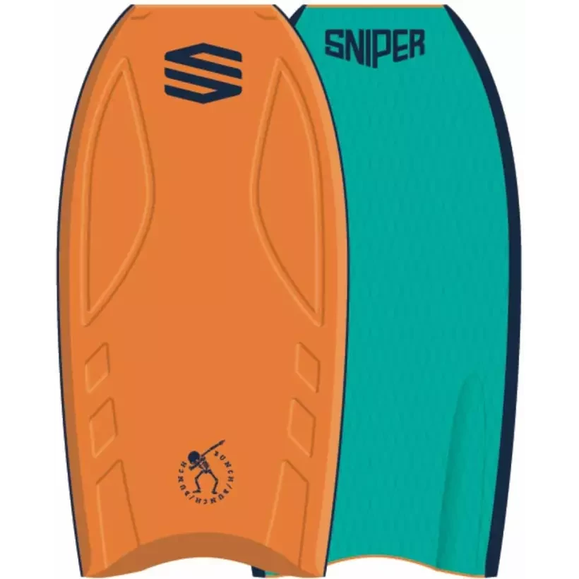Bodyboard Sniper The bunch Orange/Teal