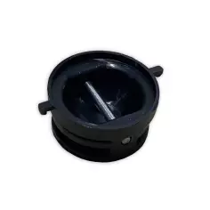 Plug de leash M-Fins para prancha de surf Diâmetro 30mm Preto