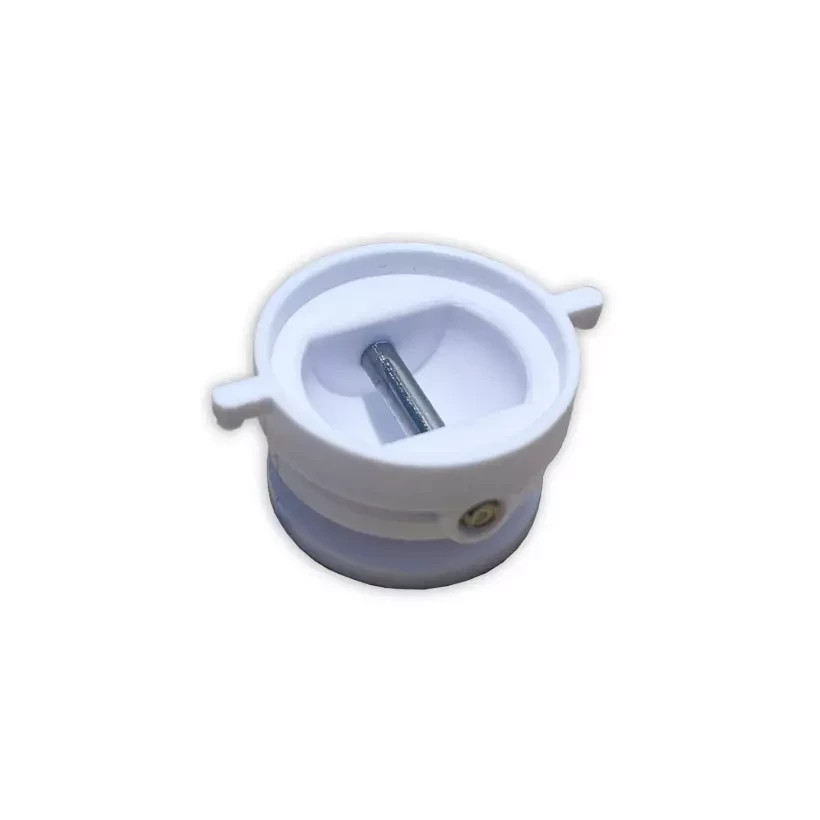 Plug de leash M-Fins para prancha de surf Diâmetro 25mm Branco