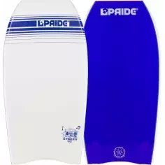 Bodyboard Pride Stereo PE HD White/Electric Blue