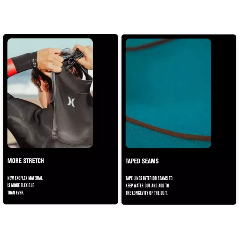 Muta surf Hurley Plus 4/3mm Total Eclipse