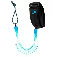 Creatures Reliance Bodyboard Leash Cyan Speckle Black
