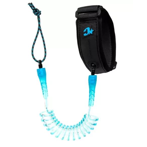 Trela ​​de Bodyboard Creatures Reliance Cyan Speckle Black