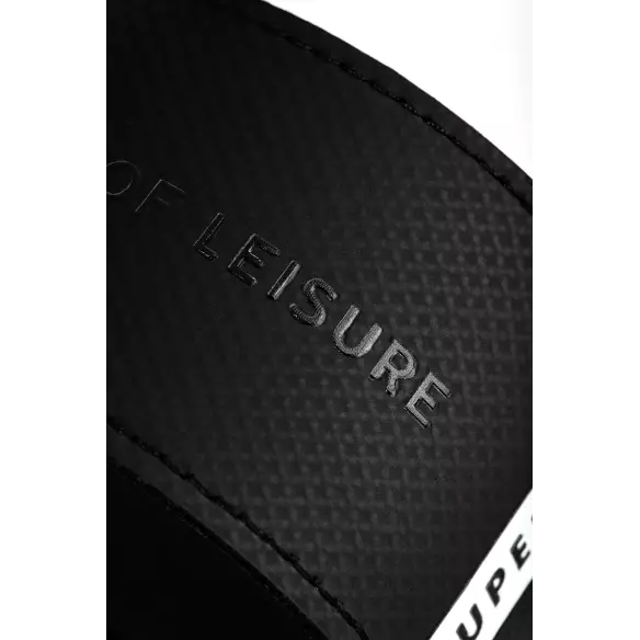 Creatures SuperLite Comp Surfboard Leash Black Silver