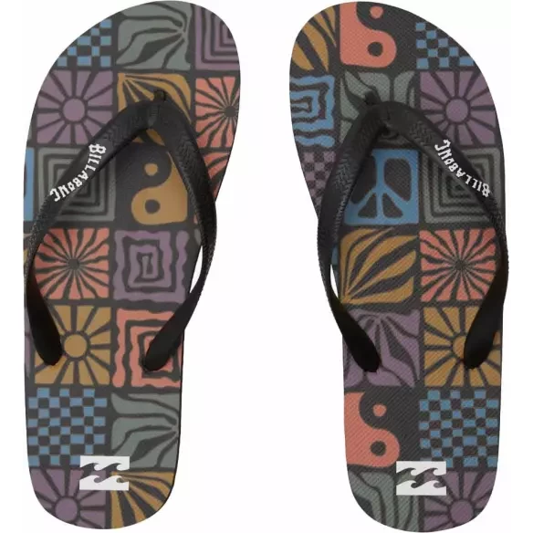 flip-flops Billabong All Day Impact Print Chestnut