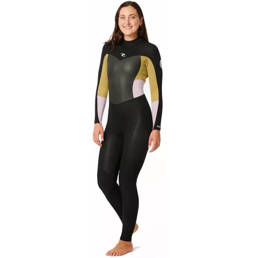 Combinaison femme Rip Curl Omega 4/3mm Khaki