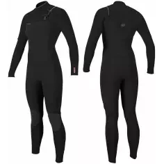 Muta in neoprene O'Neill Hyperfreak Donna 5/4mm+ CZ Nero/Nero