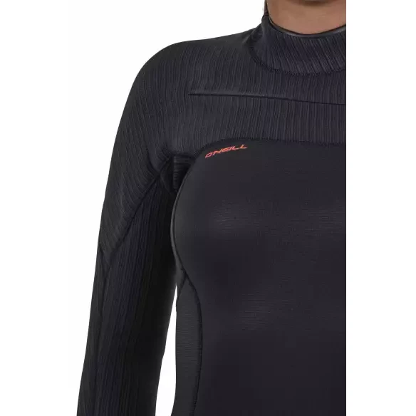 Muta in neoprene O'Neill Hyperfreak Donna 5/4mm+ CZ Nero/Nero