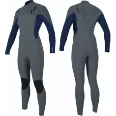 Fato de Neoprene O’Neill Hyperfreak Feminino 4/3mm+ CZ Shade/Navy