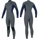 Fato de Neoprene O’Neill Hyperfreak Feminino 4/3mm+ CZ Shade/Navy