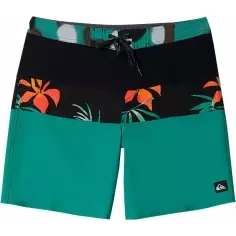 Quiksilver Surfsilk Panel Schwarzer Badeanzug