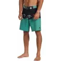 Costume da bagno nero Quiksilver Surfsilk Panel