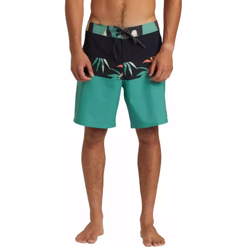 Costume da bagno nero Quiksilver Surfsilk Panel