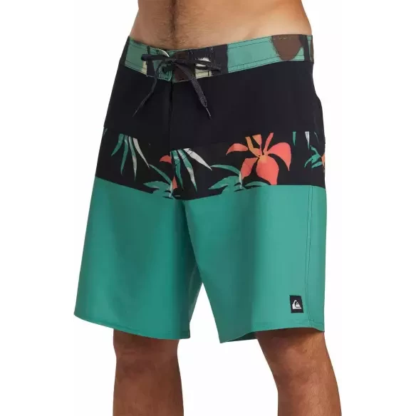 Fato de banho Quiksilver Surfsilk Panel preto