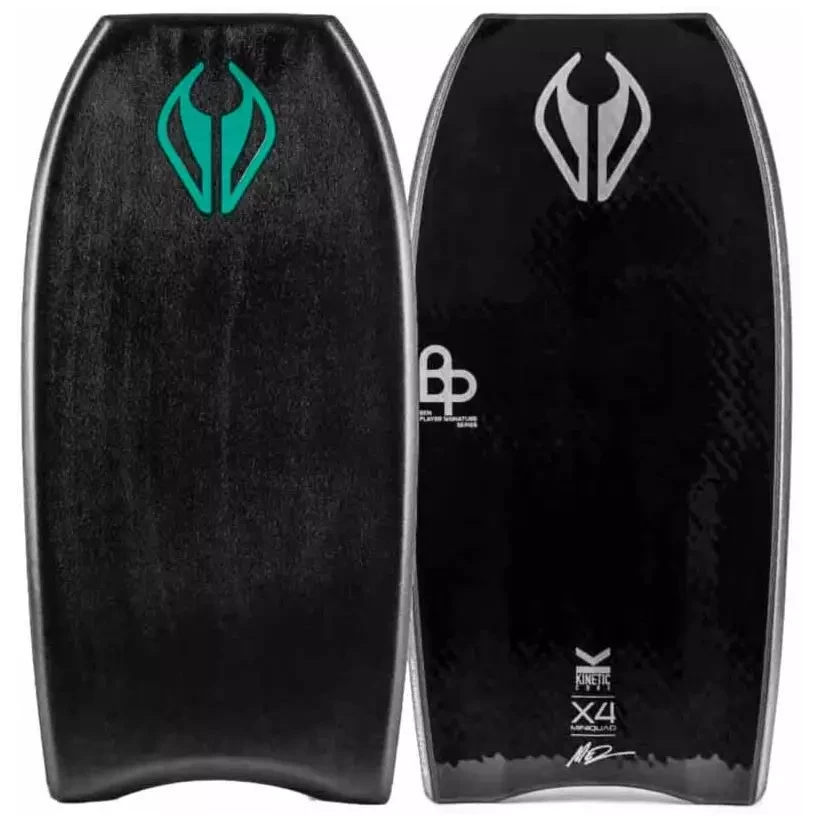 Prancha de bodyboard NMD Ben Player Kinetic PP X4 Quad Black/Black