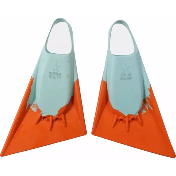 Flossen bodyboard Stealth S2 Super Soft Ice Blue/Papaya