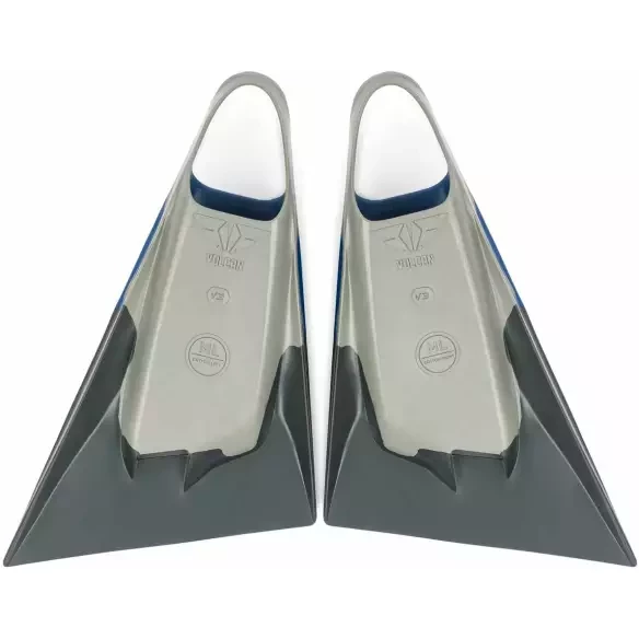 Aletas Pride Vulcan V3 Royal Blue/Light Grey/Dark Grey