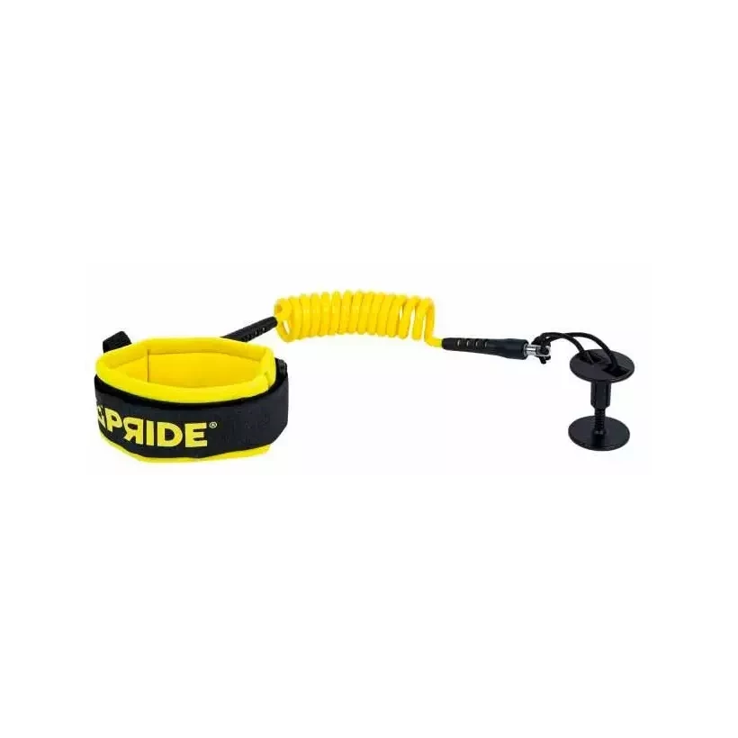 Leash de bodyboard Pride standard biceps Yellow
