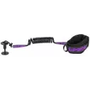 Leash de Bodyboard Pride Stretchfit biceps Purple 8mm