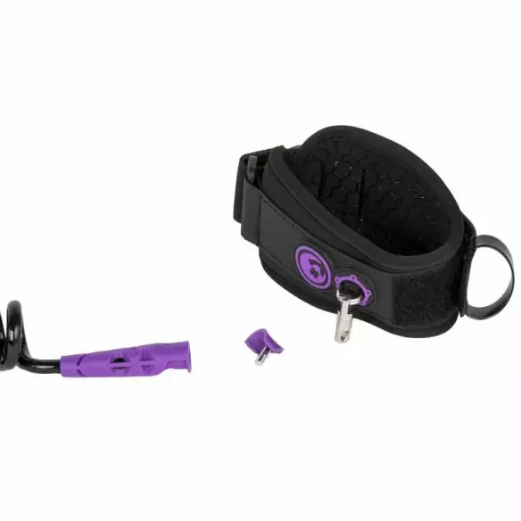 Leash de Bodyboard Pride Stretchfit biceps Purple 8mm