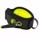 Leash für Bodyboard Pride Stretchfit biceps Black/Fluro Yellow