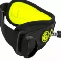 Leash de Bodyboard Pride Stretchfit biceps Black/Fluro Yellow