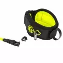 Leash de Bodyboard Pride Stretchfit biceps Black/Fluro Yellow