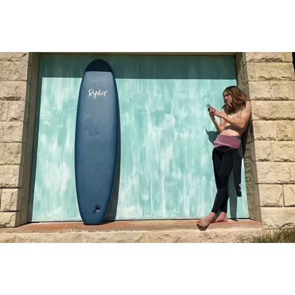 Tabla de surf softboard Ryder Mal Midnight Blue/Red