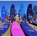 Tabla de surf softboard Ryder Mal Midnight Blue/Red