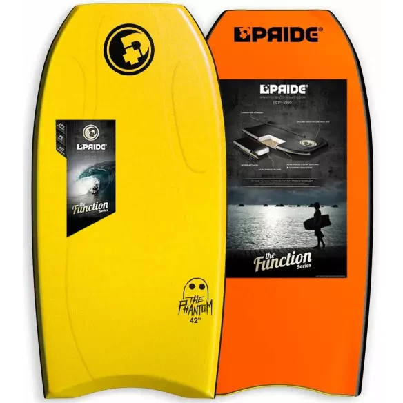 bodyboard Pride Phantom Contoured Yellow/Orange
