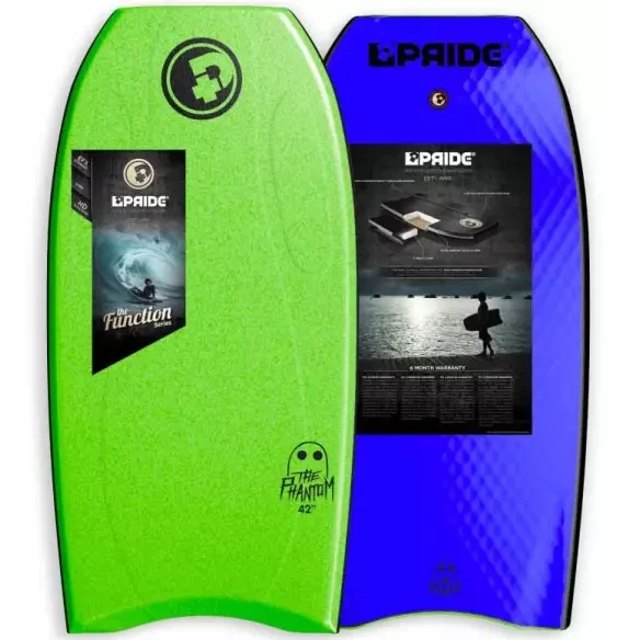 bodyboard Pride Phantom Contoured Lime Green/Blue