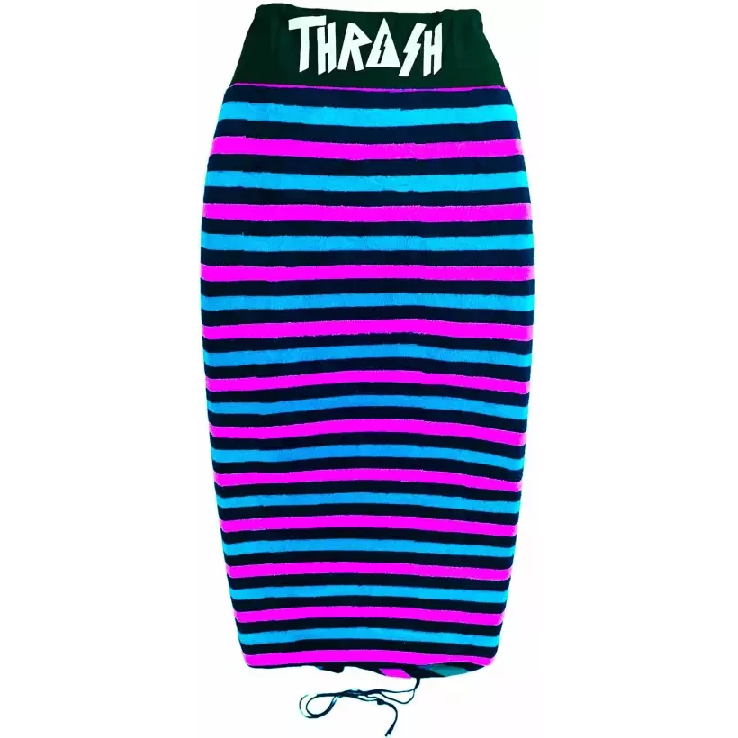 Housse bodyboard chaussette Thrash Stripe Blue/Black/Pink