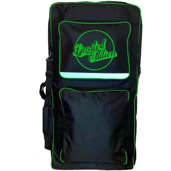 Boardbag Limited Edition Pro Bodyboard Cover Black/Lime