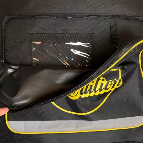 Capas Limited Edition Deluxe Padded Cover Black/Yellow
