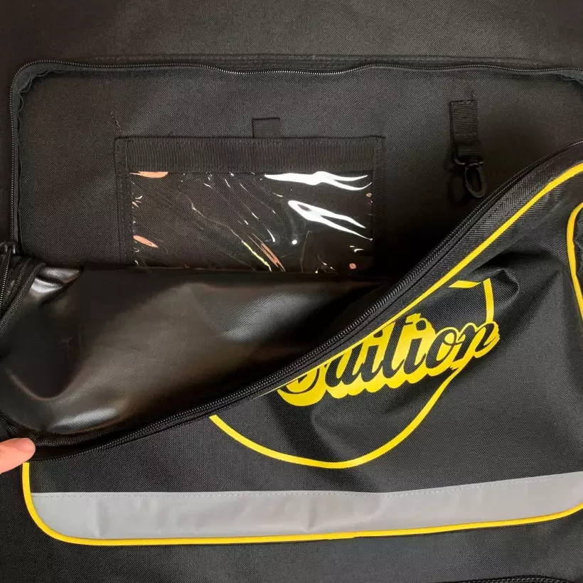 Housse Limited Edition Deluxe Padded Cover Black/Lime