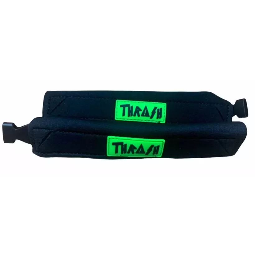 Leash de Palmes Thrash Heel Pad Black/Green